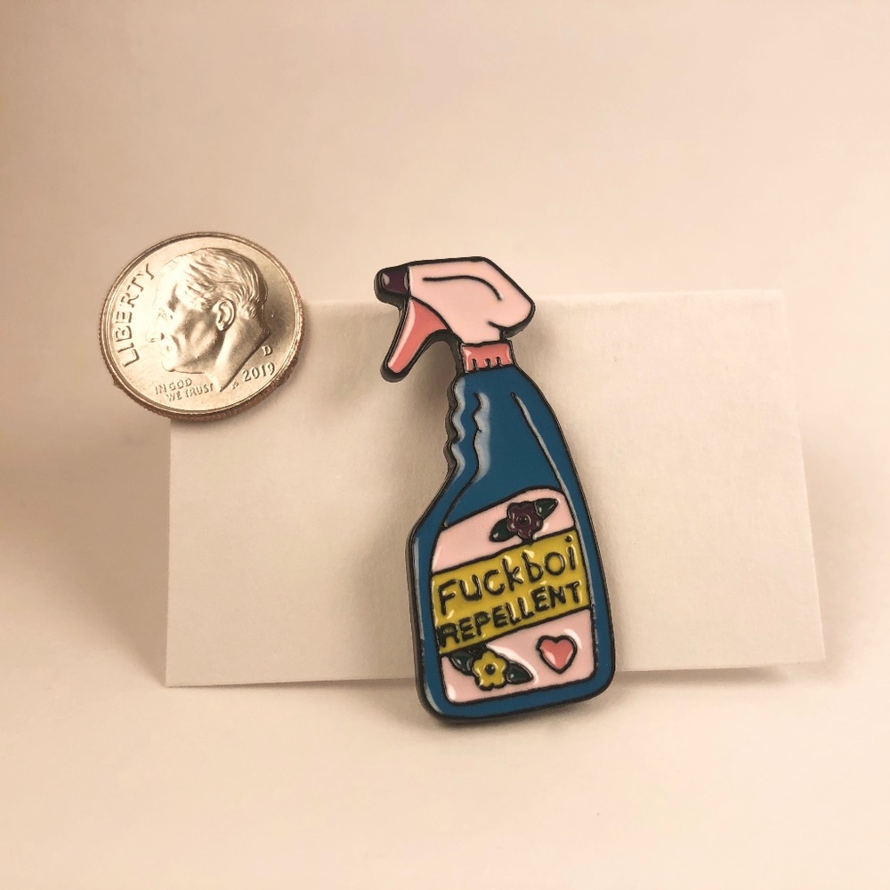 F*ck Boi Repellent Enamel Pin
